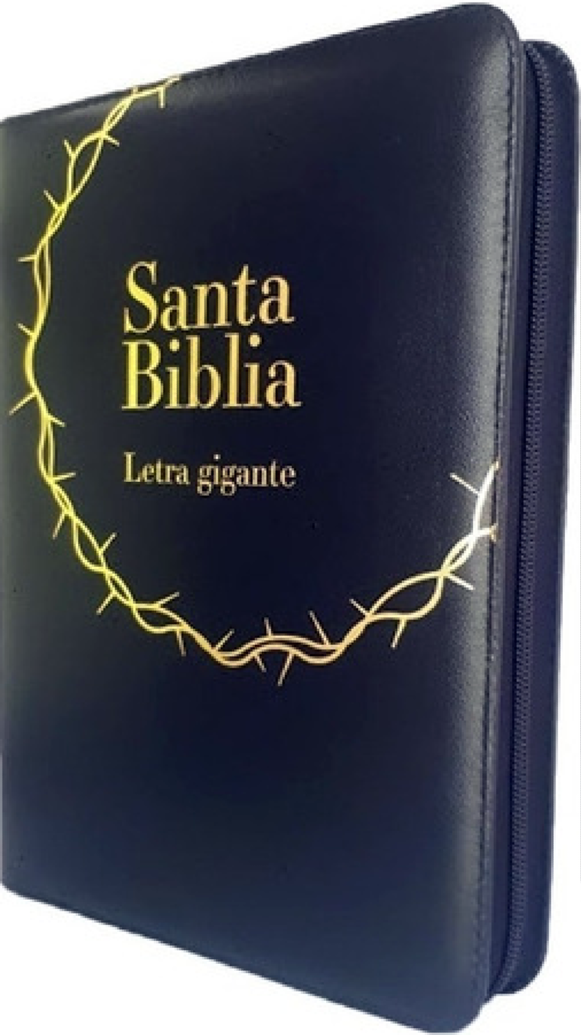 Biblia Reina Valera1960 Letra Gigante Imitación Piel Cierre e Index