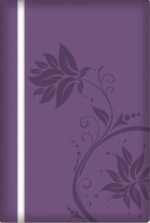 Biblia de la Mujer Conforme al Corazón de Dios Imitación Piel Duo Tono Morado -  Elizabeth George