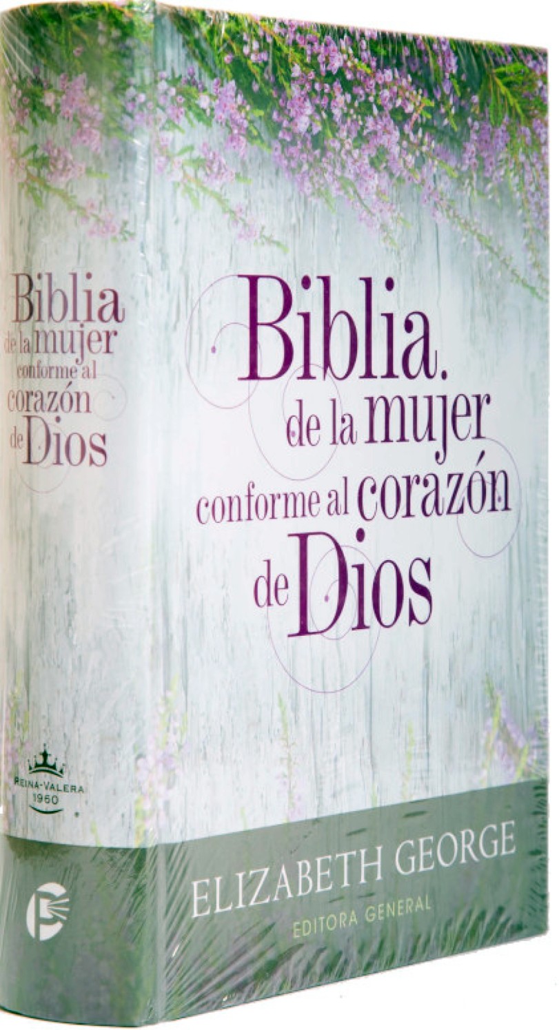 Biblia de la Mujer Conforme al Corazón de Dios - Tapa Dura – Elizabeth George