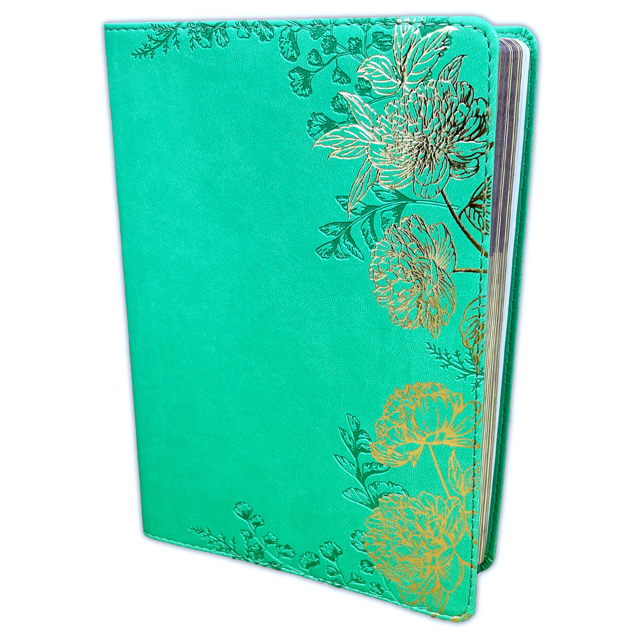 Biblia de una Joven Conforme al Corazón de Dios Imitación Piel Verde - Elizabeth George