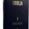 Santa Biblia RVR 1960 Herramientas de Liderazgo Según El Modelo Bíblico Imitación Piel Negro con Cierre e Index