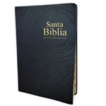 Biblia RVR1960 Letra Súper Gigante Vinilo Negro  Indice Palabras de Jesus en Rojo