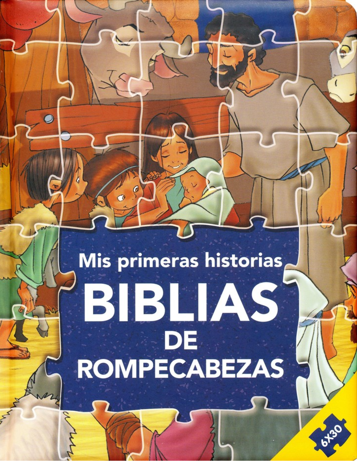 Biblia de Rompecabezas: Mis primeras Historias - Tapa Dura - Varios Autores