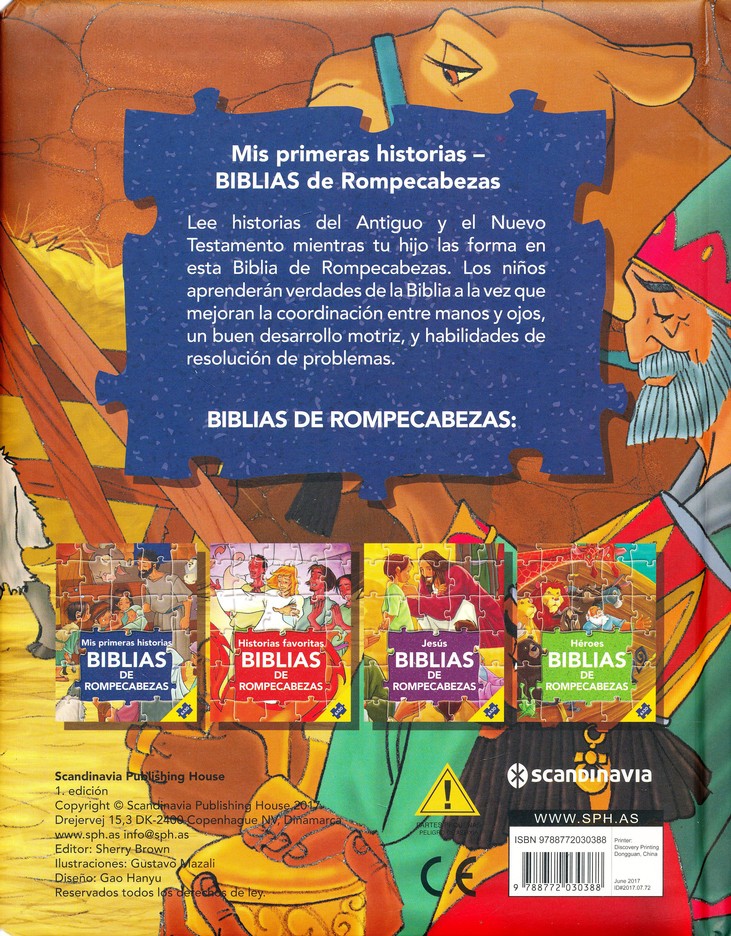 Biblia de Rompecabezas: Mis primeras Historias - Tapa Dura - Varios Autores - Imagen 6