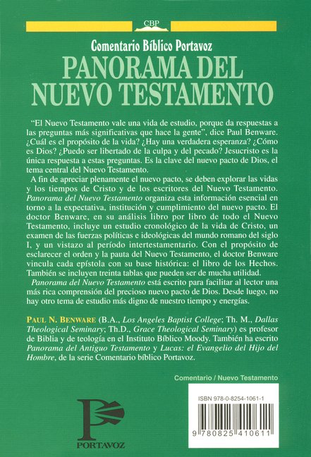 Panorama del Nuevo Testamento - Tapa Blanda - Paul Benware - Imagen 8