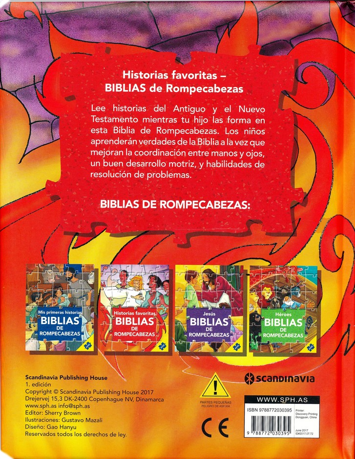 Biblias de Rompecabezas - Historias Favoritas - Tapa Dura - Varios Autores. - Imagen 6