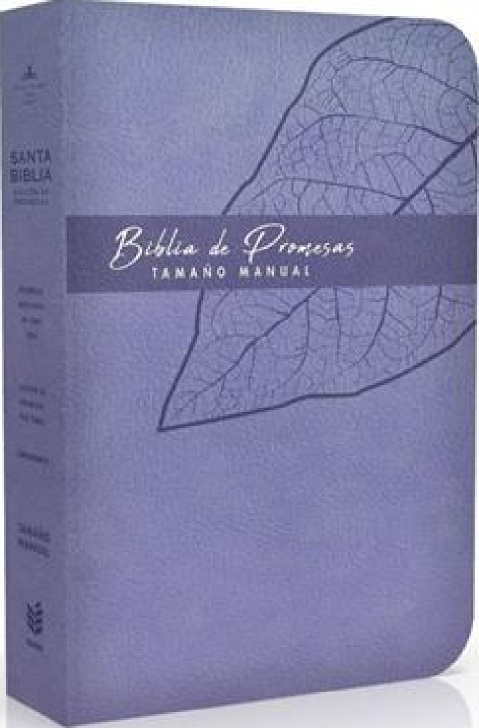 Biblia de Promesas Reina Valera 1960 - Tamaño Manual - Edición Lavanda - Imitación Piel