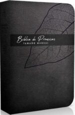 Biblia de Promesas Reina Valera 1960 - Tamaño Manual - Edición Negro - Imitación Piel