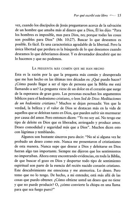 Cuando no Deseo a Dios - Tapa Blanda – John Piper - Imagen 7