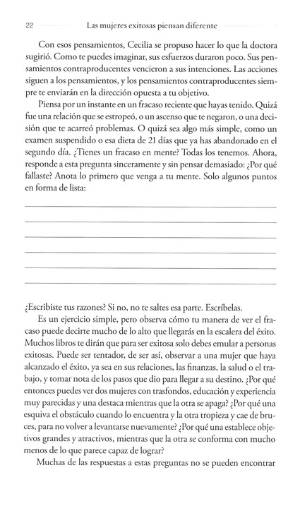 Mujeres Exitosas Piensan Diferente - Tapa Blanda – Valorie Burton - Imagen 6