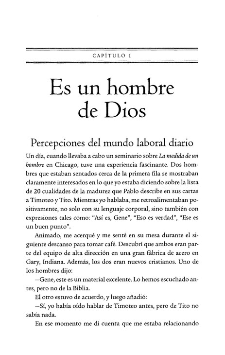 La Medida de un Hombre - Tapa Blanda – Gene Getz - Imagen 5