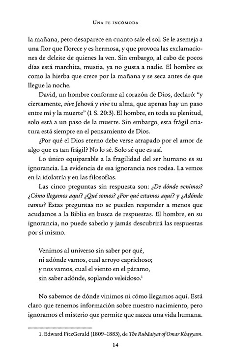 Una Fe Incómoda - Tapa Blanda - A. W. Tozer - Imagen 7