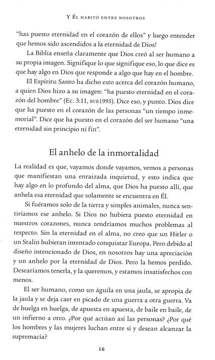 Y Él Habitó entre Nosotros - Tapa Blanda – A. W. Tozer - Imagen 7