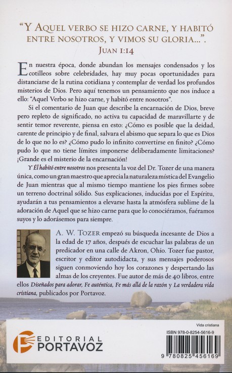 Y Él Habitó entre Nosotros - Tapa Blanda – A. W. Tozer - Imagen 9