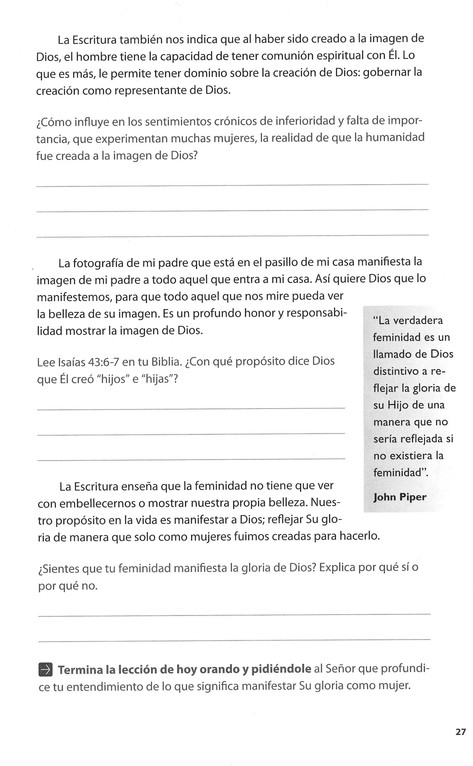 Mujer Verdadera 101: Diseño Divino - Tapa Blanda – Nancy Leigh DeMoss - Imagen 9