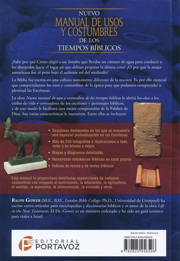 Nuevo Manual de Usos y Costumbres de los Tiempo Bíblicos- Tapa Dura – Ralph Gower - Imagen 10
