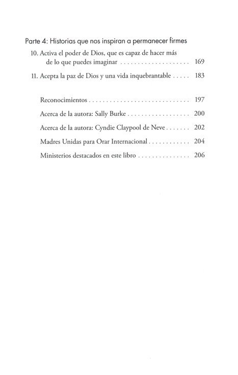 Permanece Firme - Tapa Blanda – Sally Burke - Imagen 4