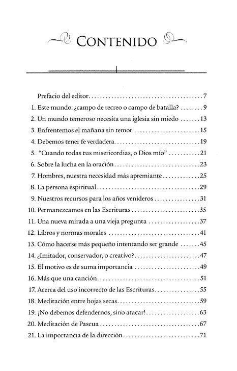 Este Mundo: ¿Campo de Recreo o Campo de Batalla? - Tapa Blanda - A. W. Tozer - Imagen 3