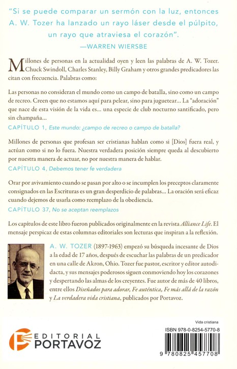 Este Mundo: ¿Campo de Recreo o Campo de Batalla? - Tapa Blanda - A. W. Tozer - Imagen 11