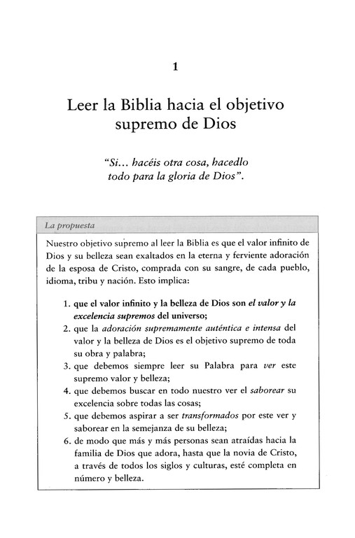 La Lectura Sobrenatural de la Biblia - Tapa Blanda – John Piper - Imagen 6