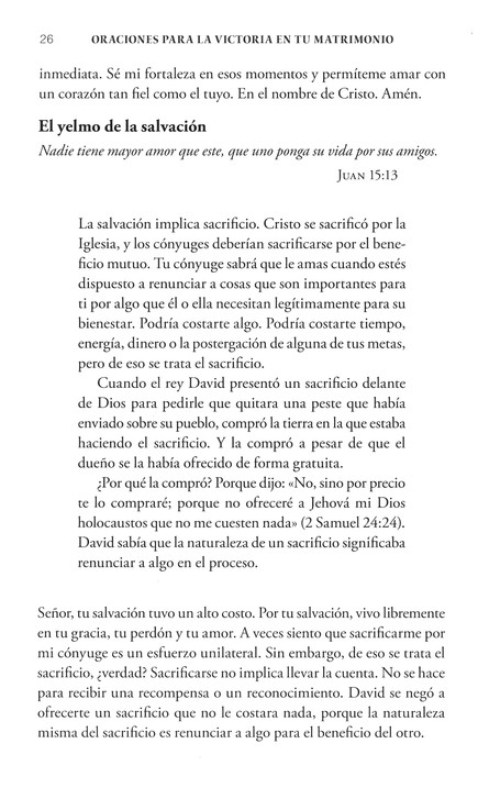 Oraciones para la Victoria en tu Matrimonio - Tapa Blanda – Tony Evans - Imagen 9