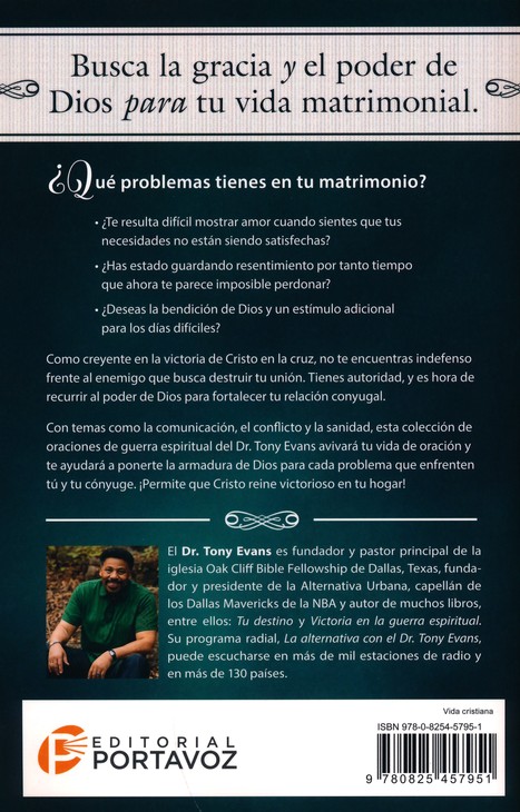 Oraciones para la Victoria en tu Matrimonio - Tapa Blanda – Tony Evans - Imagen 10
