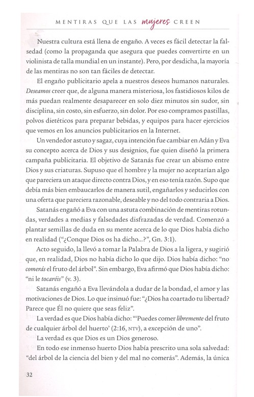 Mentiras que las Mujeres Creen - Versión Revisada - Tapa Blanda – Nancy DeMoss Wolgemuth - Imagen 7