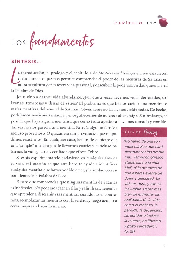 Mentiras que las Mujeres Creen - Guía de Estudio - Tapa Blanda – Nancy DeMoss Wolgemuth - Imagen 6