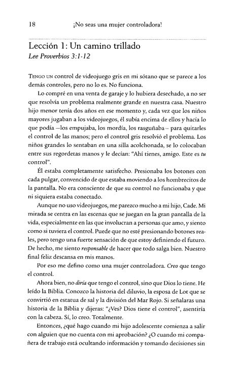 No Seas una Mujer Controladora - Tapa Blanda – Shannon Popkin - Imagen 6