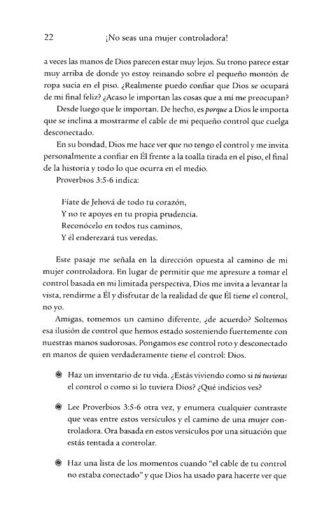 No Seas una Mujer Controladora - Tapa Blanda – Shannon Popkin - Imagen 10