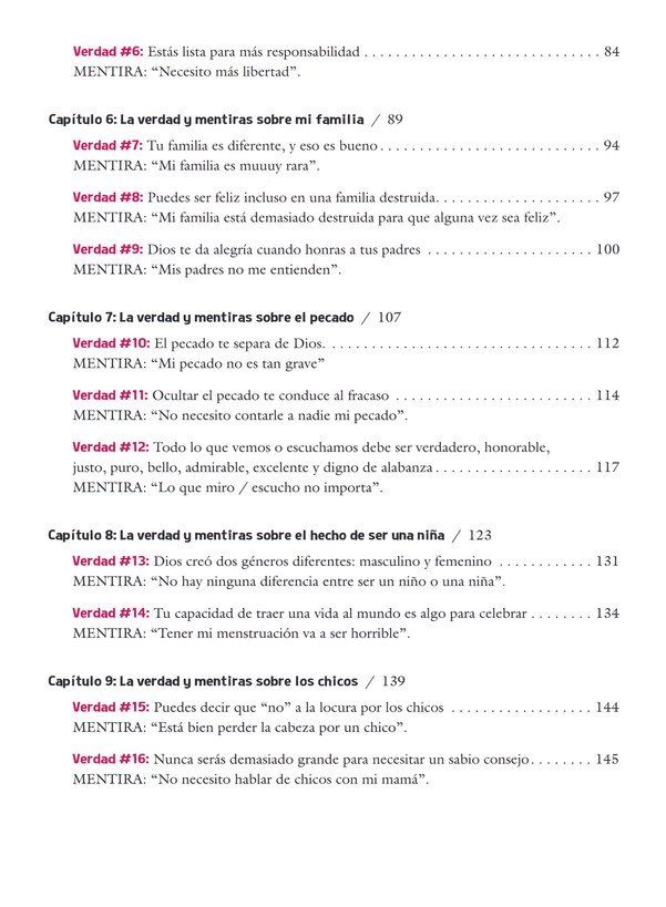 Mentiras que las Niñas Creen - Guía para Mamás - Tapa Blanda – Dannah Gresh - Imagen 4