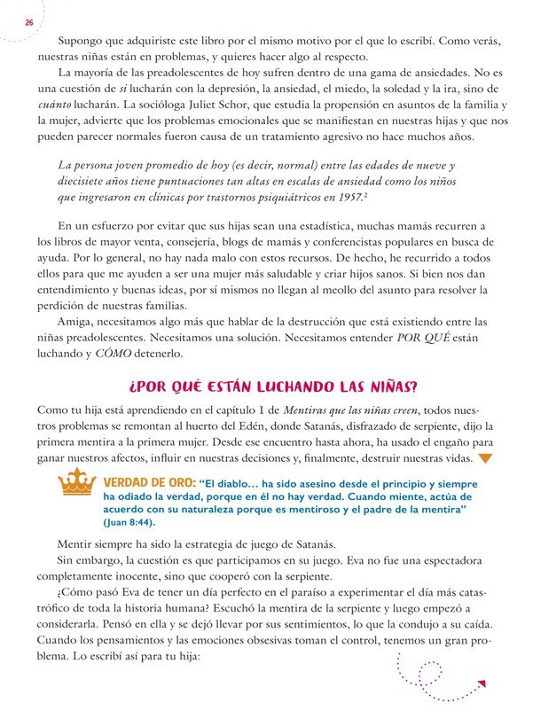 Mentiras que las Niñas Creen - Guía para Mamás - Tapa Blanda – Dannah Gresh - Imagen 7