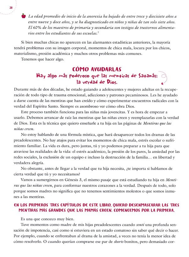 Mentiras que las Niñas Creen - Guía para Mamás - Tapa Blanda – Dannah Gresh - Imagen 9