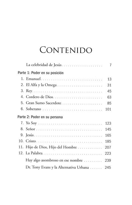 El Poder de los Nombres de Jesús - Tapa Blanda – Tony Evans - Imagen 3