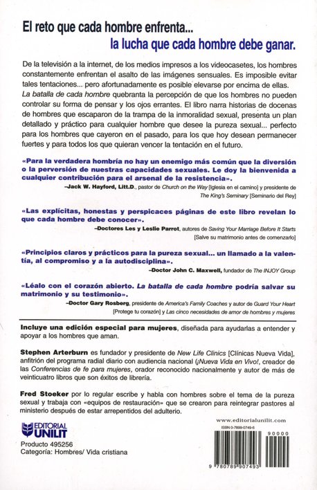La Batalla de Cada Hombre - Tapa Blanda – Stephen Arterbuen - Imagen 9
