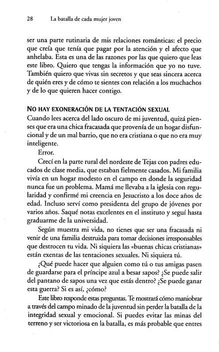 La Batalla de Cada Mujer Joven - Tapa Blanda – Shannon Ethridge - Imagen 11