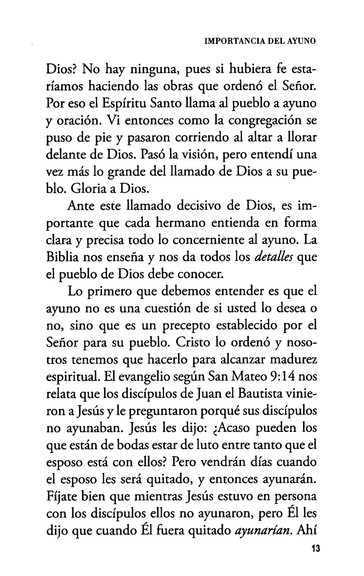 El Ayuno del Señor - Edición Favoritos - Tapa Blanda – Yiye Ávila - Imagen 6