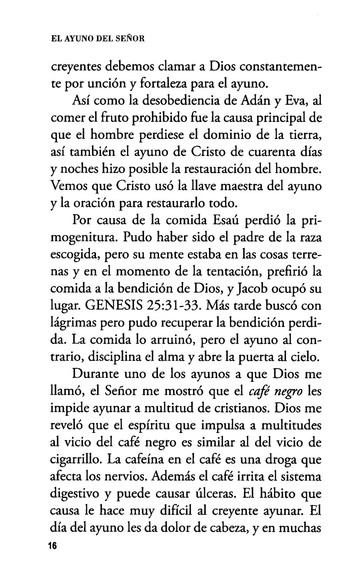El Ayuno del Señor - Edición Favoritos - Tapa Blanda – Yiye Ávila - Imagen 9