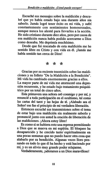 Bendición o Maldición: Usted Puede Escoger - Edición Favoritos - Tapa Blanda – Derek Prince - Imagen 9