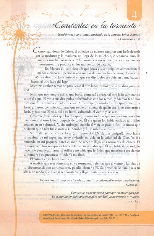 Biblia De Promesas Reina Valera 1960 Inspira Letra Grande Piel Especial Rosa - Imagen 6