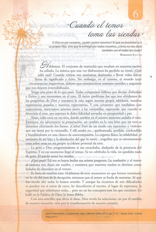 Biblia De Promesas Reina Valera 1960 Inspira Letra Grande Piel Especial Rosa - Imagen 8