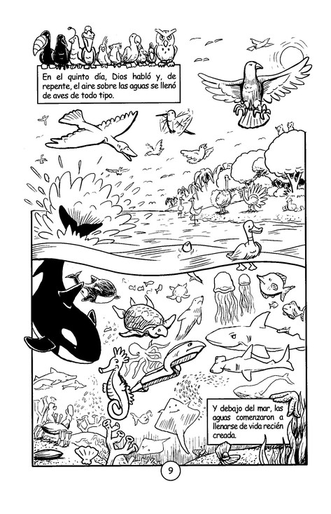 El Impresionante Libro de Cómics de la Biblia - Tapa Blanda - Varios Autores - Imagen 8