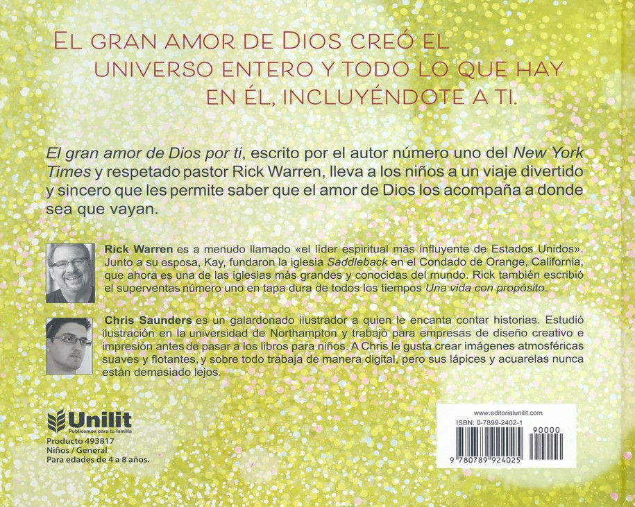El Gran Amor de Dios por Ti - Tapa Dura – Rick Warren - Imagen 8