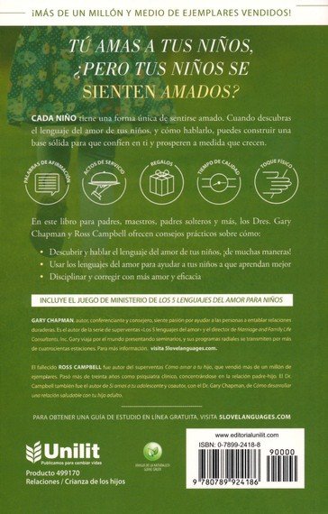 Los 5 Lenguajes del Amor de los Niños - Revisado - Tapa Blanda – Gary Chapman - Imagen 10