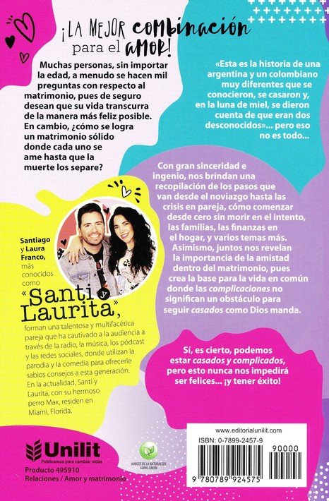 Casados y Complicados - Tapa Blanda - Santi y Laurita Franco - Imagen 10
