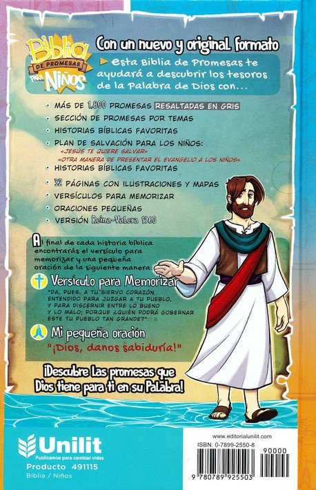 Biblia de Promesas Reina Valera 1960 para Niños - Tapa Dura - Imagen 11