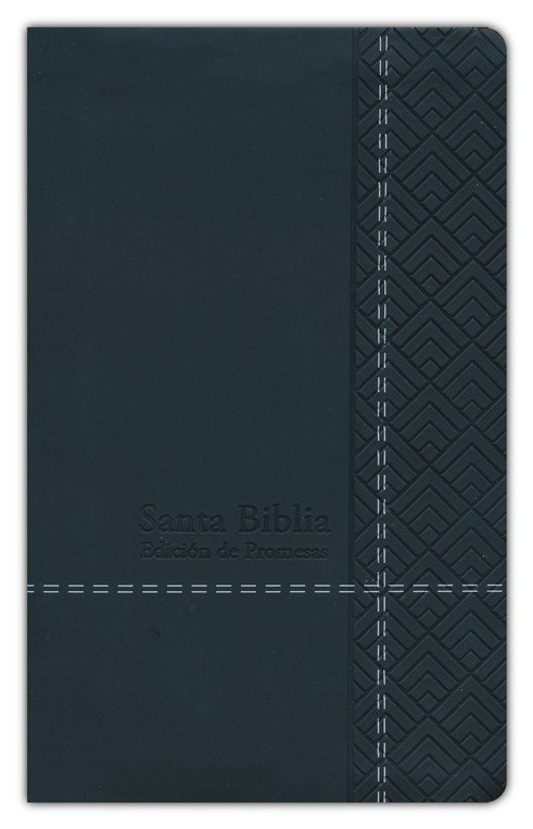Biblia de Promesas Reina Valera 1960- Tamaño Manual - Edición Negro - Imitación Piel con Índice - Imagen 3