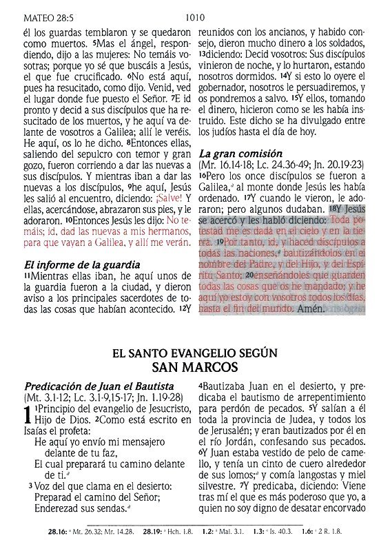 Biblia de Promesas Reina Valera 1960- Tamaño Manual - Edición Negro - Imitación Piel con Índice - Imagen 7