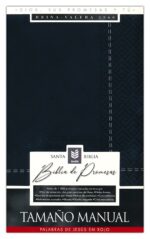 Alternative view of Biblia de Promesas Reina Valera 1960 - Tamaño Manual - Edición Negro Imitación Piel Indice Cierre