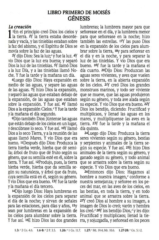 Santa Biblia de Promesas Reina Valera 1960 Letra Gigante Negra Indice Tapa Blanda - Imagen 4